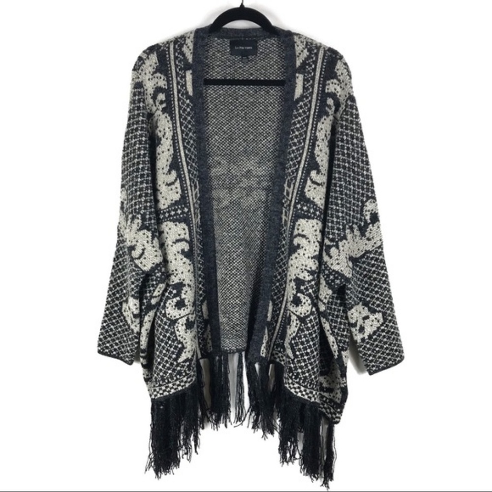 La Fee Verte Boho Fringe Sweater